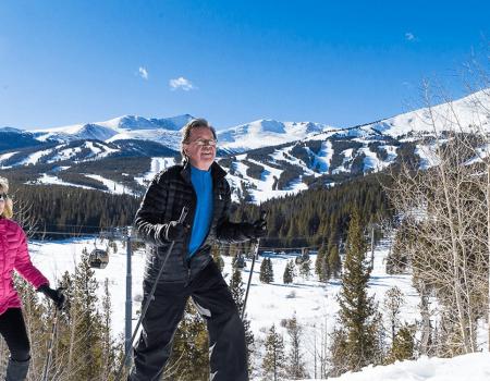 Snowshoe trails in Breckenridge Snowshoe trails in Breckenridge
