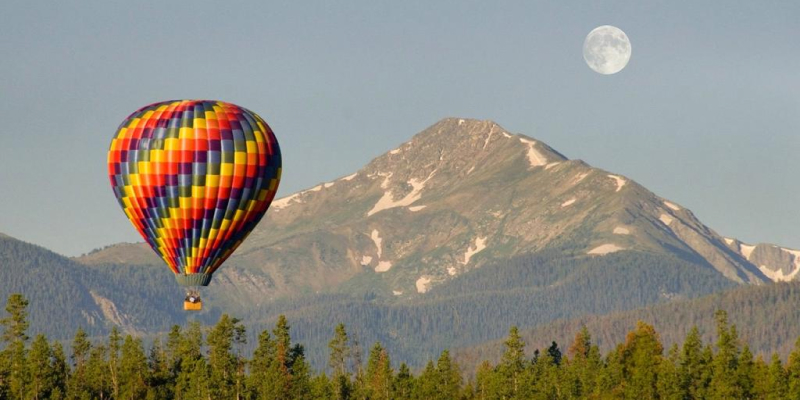 Hot air balloons